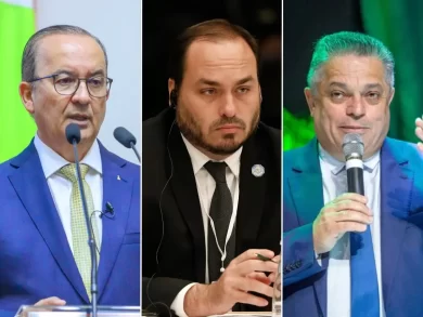 Carlos Bolsonaro propõe aliança a João Rodrigues em recado a Jorginho Mello