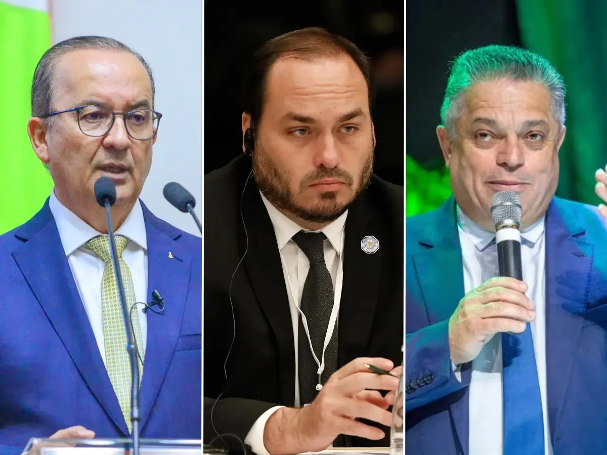 Carlos Bolsonaro propõe aliança a João Rodrigues em recado a Jorginho Mello