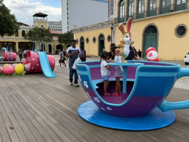 Páscoa Floripa 2026 define horários para brinquedos infantis