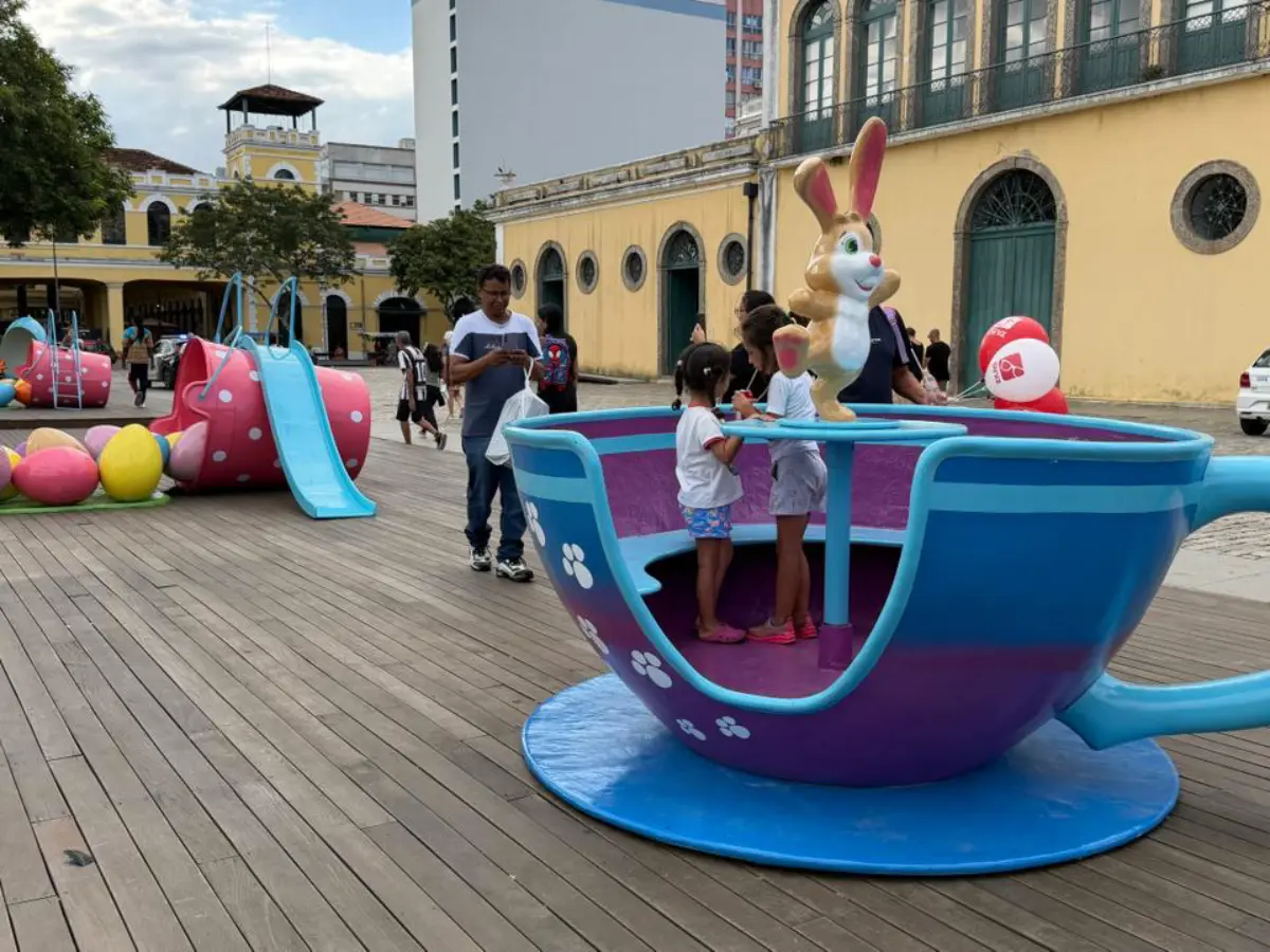 Páscoa Floripa 2026 define horários para brinquedos infantis