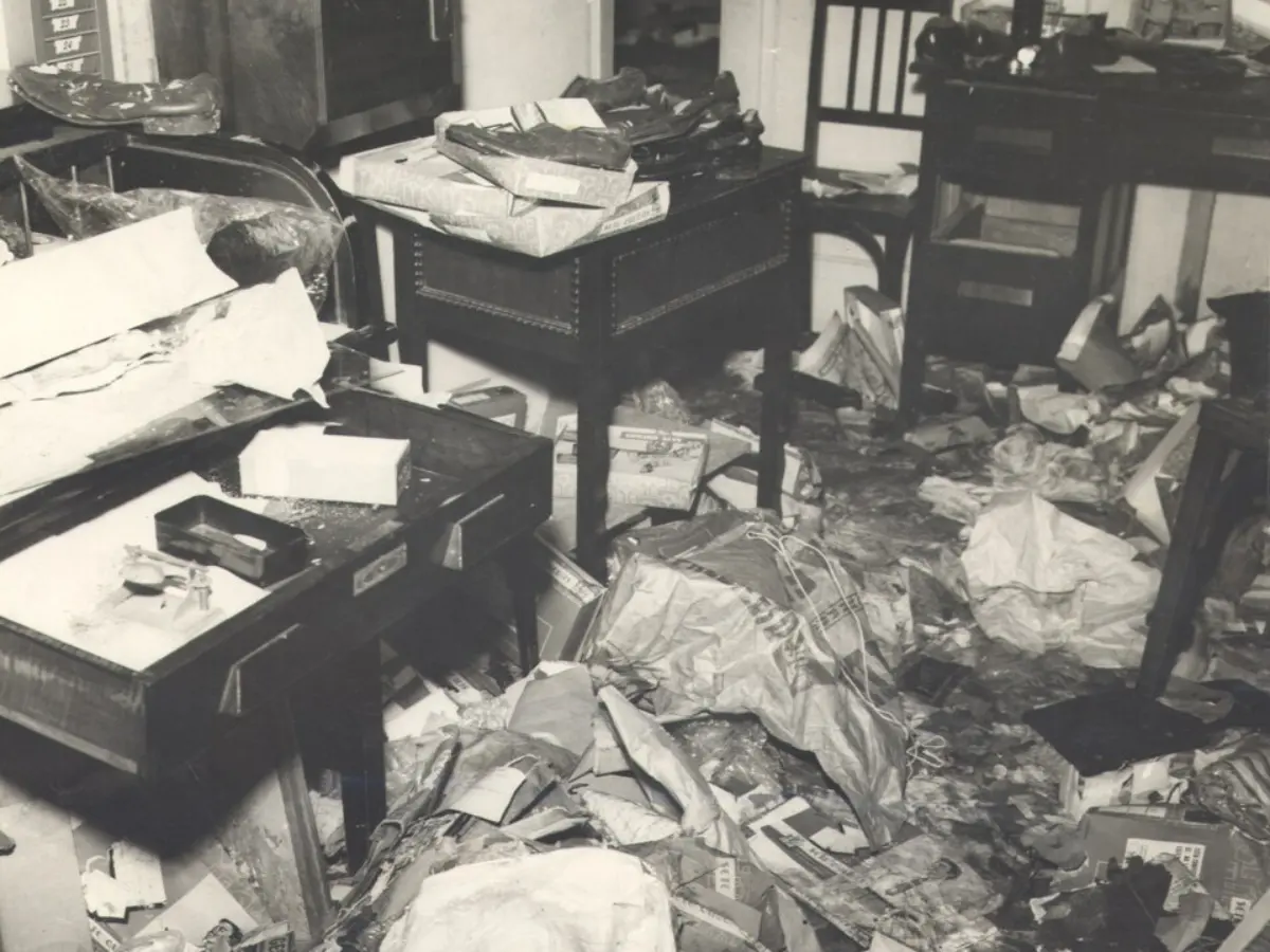 Depredação da sede do Sindicato dos Metalúrgicos em 1964