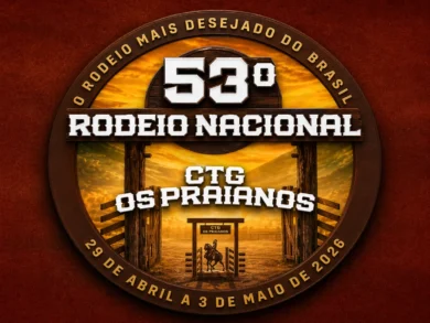 Rodeio em Biguaçu reúne shows entre 30 de abril e 3 de maio