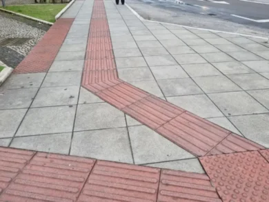 adequação de calçadas