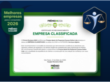 Procjus é classificada para o Prêmio Reclame AQUI 2026