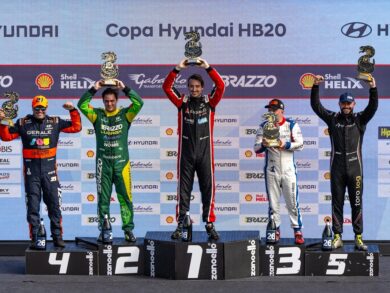Nove empresas apoiam a Equipe Carro #04 na Copa Hyundai HB20