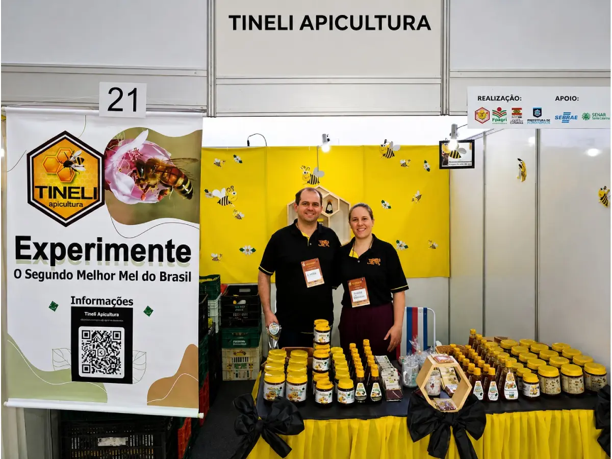 Feira do Mel de Santa Catarina terá exposição de arte, novos produtos e atrações inéditas em Florianópolis