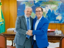 Lula em Itajaí participa de cerimônia naval e visita obras da Petrobras