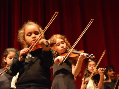 Orquestra infantil da Camerata Florianopolis