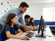 escola conectada conectividade computador conecta sc