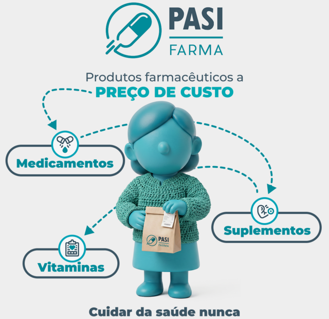 PASI Farma dá acesso a produtos de farmácia a preço de custo