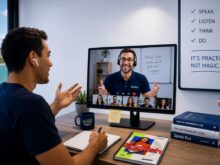 Contra a onda dos apps, curso de inglês aposta no professor