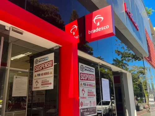 Interdição da agência do Bradesco em Florianópolis suspende novos contratos por 48 horas