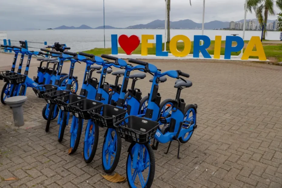 Bicicletas compartilhadas em Florianópolis crescem no 1º semestre de 2026