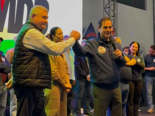 MDB-SC oficializa aliança e define Chiodini e Lunelli para eleições de 2026
