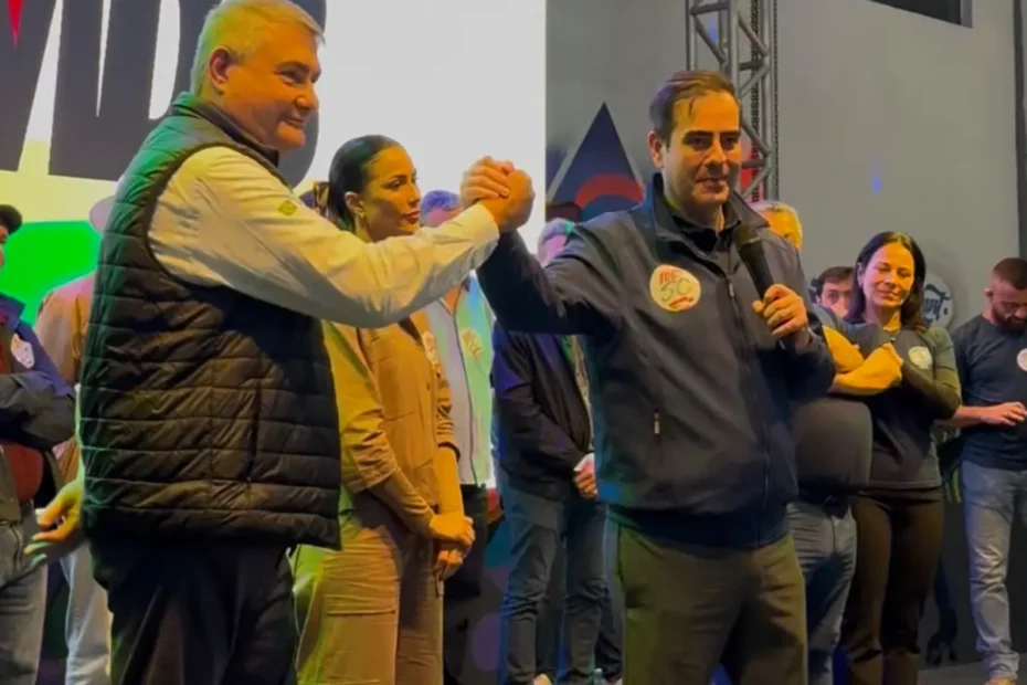 MDB-SC oficializa aliança e define Chiodini e Lunelli para eleições de 2026