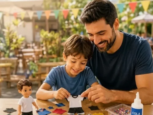 Feira da Freguesia terá oficina gratuita para pais e filhos no Dia dos Pais em São José