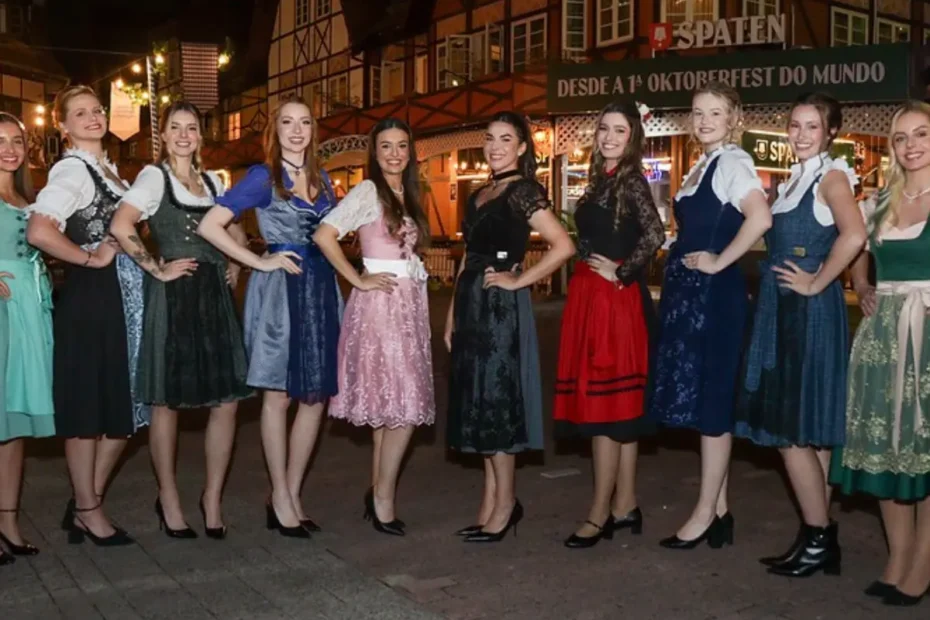Finalistas que disputam a realeza da Oktoberfest Blumenau 2027 são definidas após seletiva