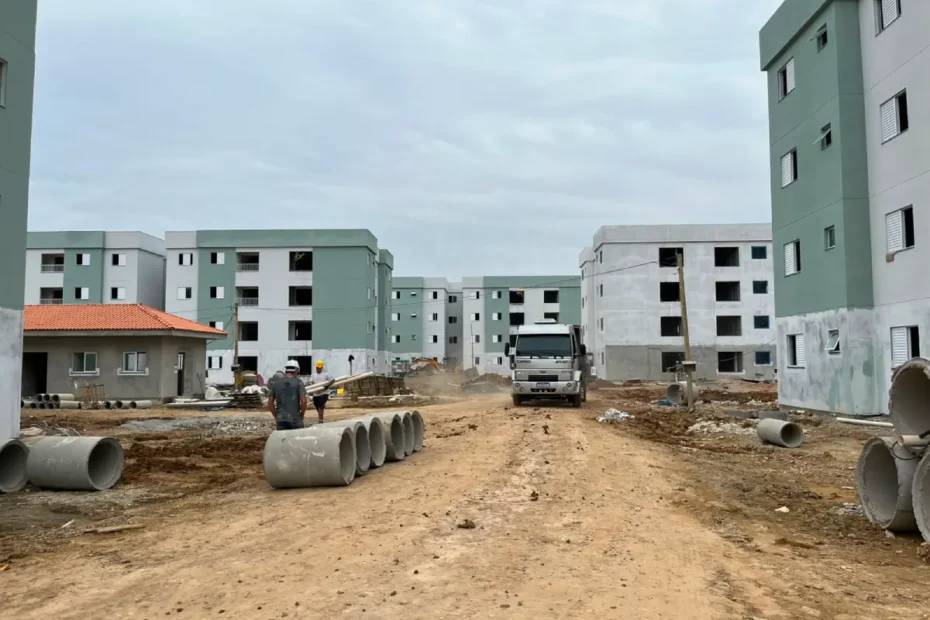 Residencial Horto Florestal chega a 70% das obras e avança para fase final em São José