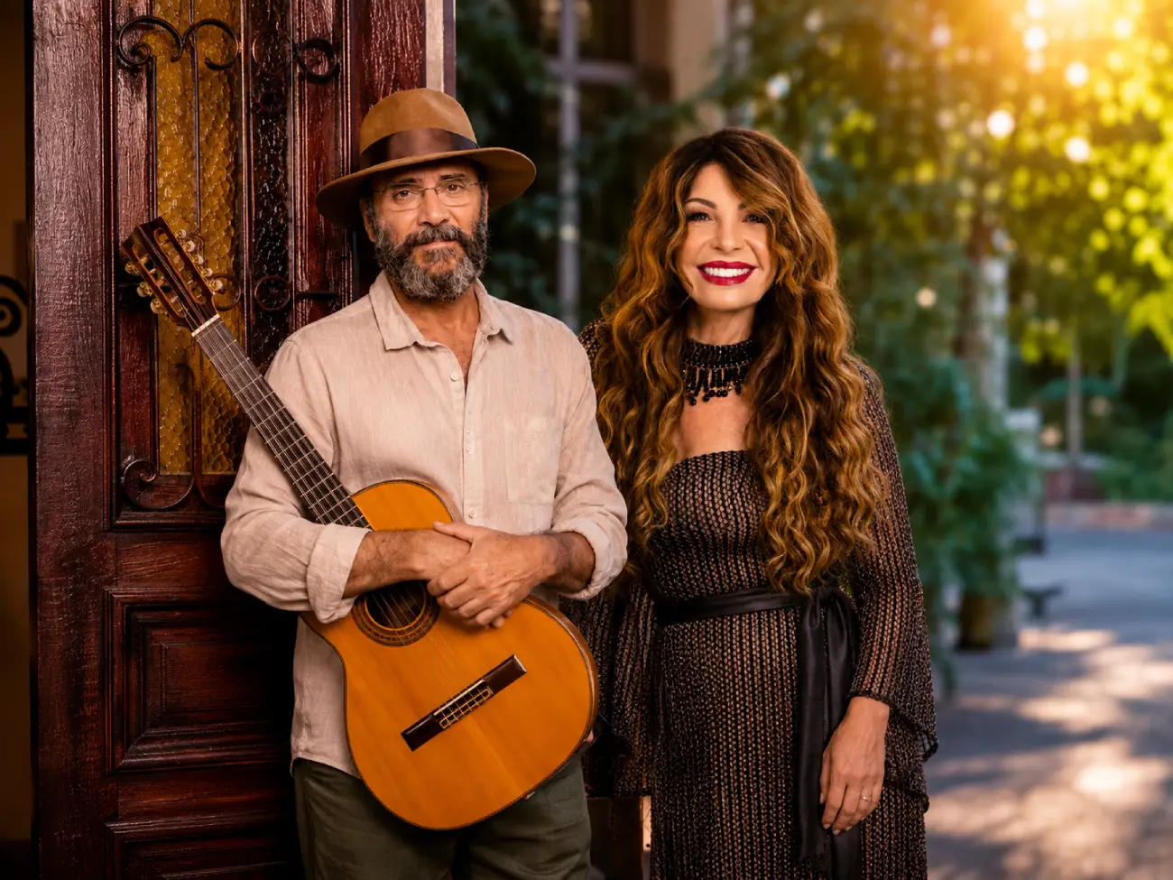 festival de música de itajaí almir sater e elba rabalho foto montagem