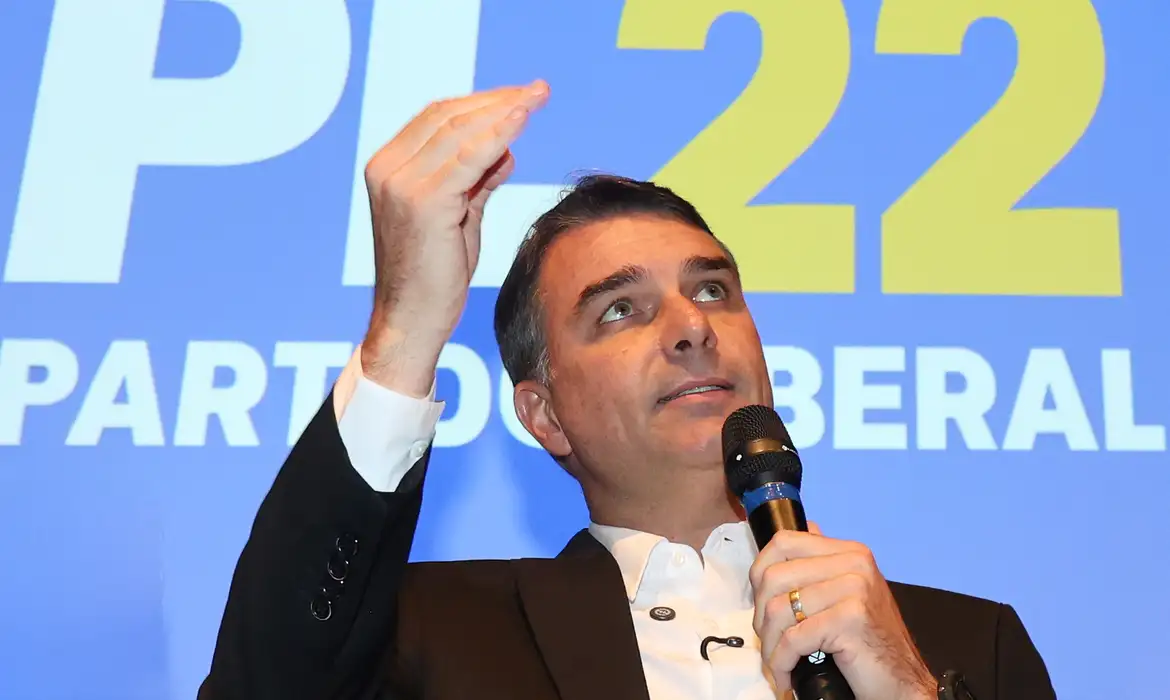 flavio bolsonaro divulgacao partido liberal