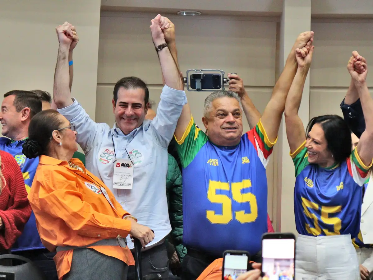 joao rodrigues homologado candidato governador chiodini vice eleições 2026 - foto mateus spiess