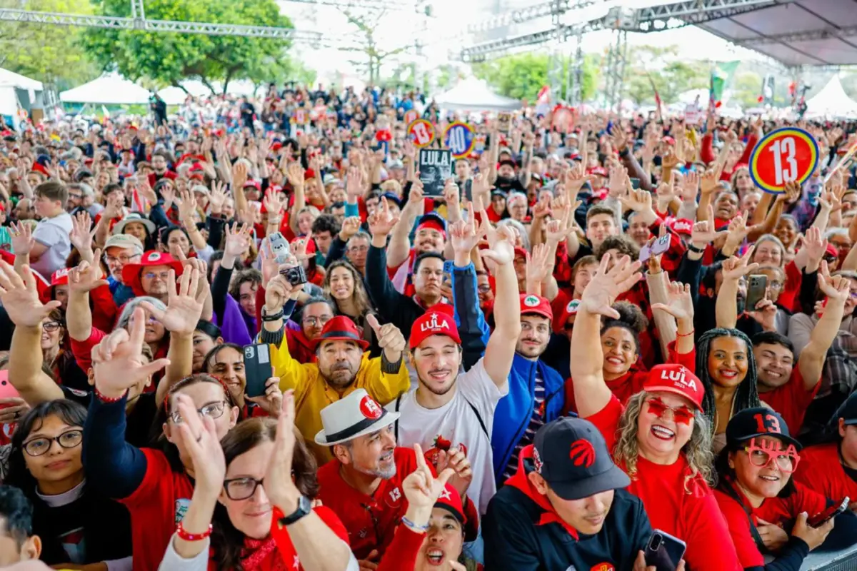 Lula em SC O Brasil Pronto Pra Mais Praca Tancredo Neves Florianopolis 2026 04