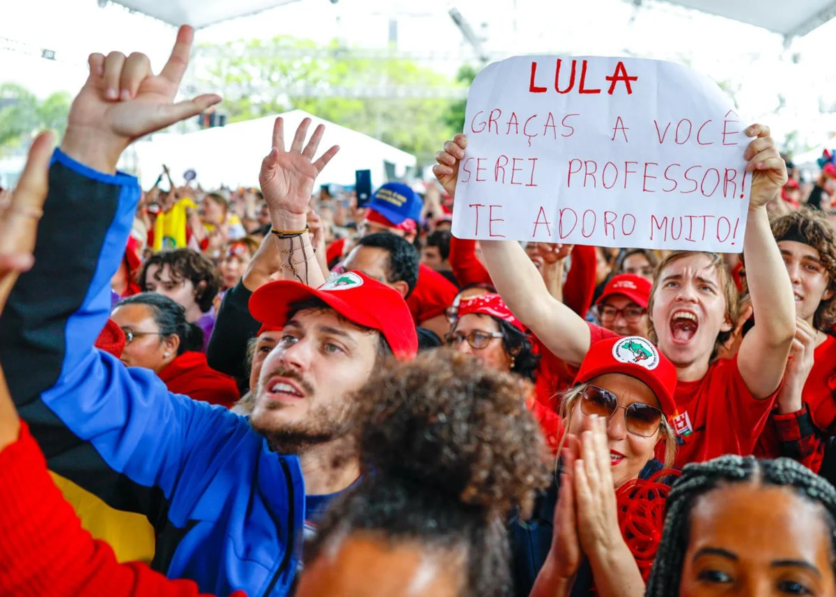 Lula em SC O Brasil Pronto Pra Mais Praça Tancredo Neves Florianópolis 2026 05