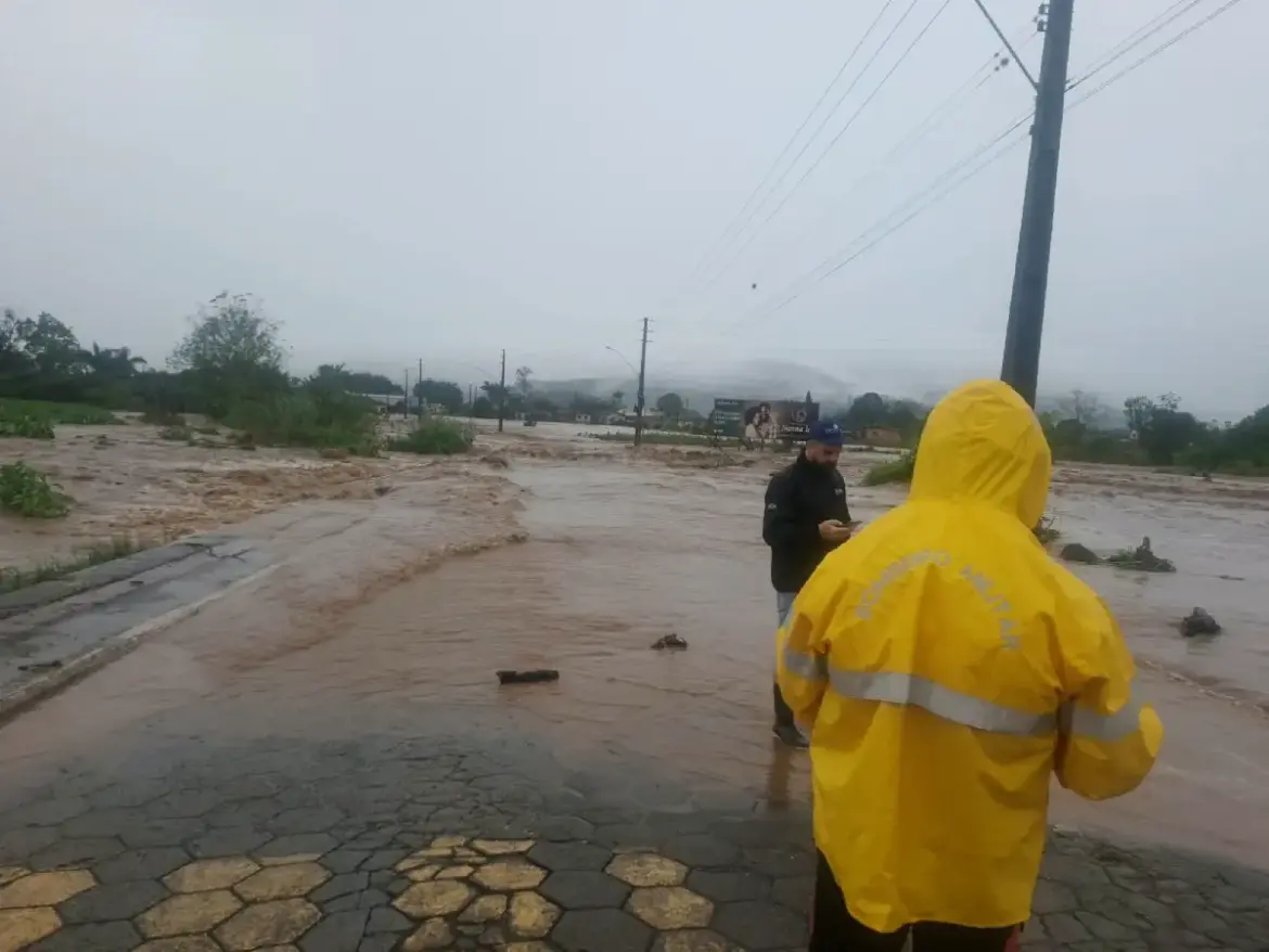 Alagamento em Timbé do Sul SC