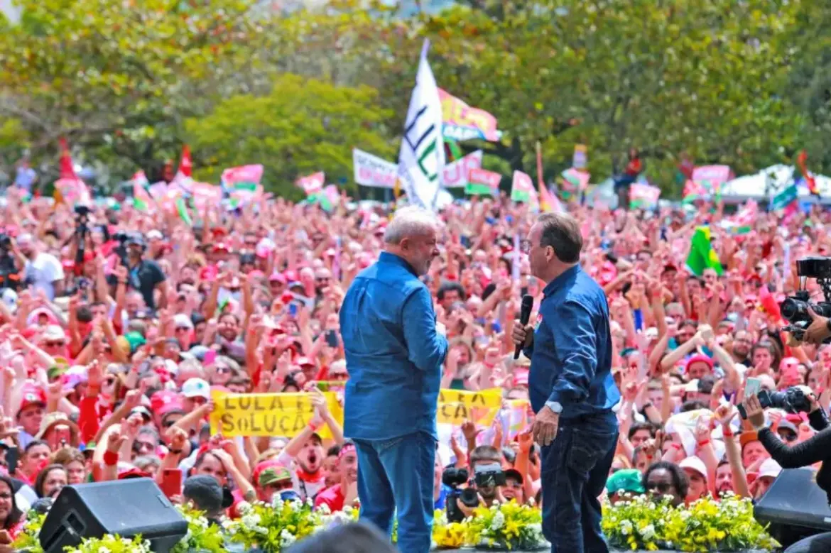 lula em sc em 2022 com décio lima